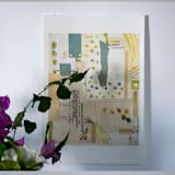 "Data point" - Original Mixed Media in multicolor by Bethania Lima