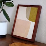 "land masses two" - Original Mixed Media in multicolorassorted-colors by Carrie Moradi