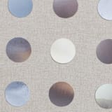 "Blue Skies Modern Molecules" - Original Mixed Media in natural by Christa Kimble