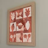 "Silent Harmony" - Original Mixed Media in pink by Summer Tali Hilty