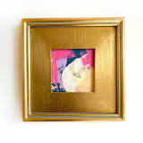 "Berrylicious" - Original Mixed Media in purple by Jessalin Beutler