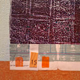 "Cityscape 2" - Original Mixed Media in multicolor by christy dehoog johnson