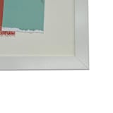 "Textile No. 10" - Original Mixed Media in green by Pippin Schupbach