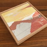 "Desert Sky" - Original Mixed Media in natural by Carrie ONeal