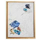 "See The Blue In White" - Original Mixed Media in blue by AlisonJerry