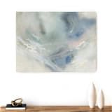 "Cross Current II" - Original Mixed Media in blue by Christa Kimble
