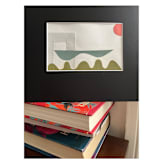 "Bliss" - Original Mixed Media in green by Bethania Lima