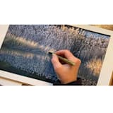 "Reeds" - Limited Edition Prints - Photography in blue by Catherine Hartigan