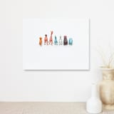 "Best Buddies (canvas)" - Limited Edition Prints - Photography in multicolorassorted-colors by Deborah Chou