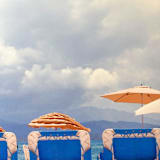 "STRAW TOPS" - Limited Edition Prints - Photography in blue by Catherine Hartigan