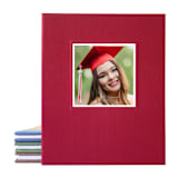 "Graduation Scrapbook & Photo Album | Your Photo On Cover | Variety of Colors" - Wedding Albums and Scrapbooks in multicolorassorted-colors by Transient Books