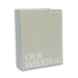 "Wedding Photo Album in classic linen" - Wedding Albums and Scrapbooks in beige by The Ceremony Club