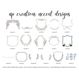 "Wedding Memory Book — Ivory Silk w/Accent" - Wedding Albums and Scrapbooks in white by Annie May