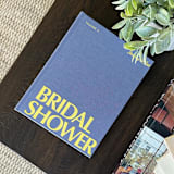 "Bridal Shower Photo Album" - Wedding Albums and Scrapbooks in blue by The Ceremony Club