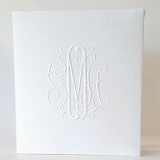 "Wedding Memory Book — White Silk" - Wedding Albums and Scrapbooks in white by Annie May