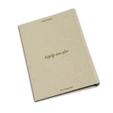 "Linen Honeymoon Photo Album" - Wedding Albums and Scrapbooks in beige by The Ceremony Club