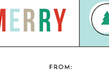 "Festive Grid" - Stationery in Holly by Alaina Cherup - Close-Up