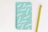 "Hand Lettered Peace, Joy & Love " - Stationery in Light Blue by Alicia Schultz - Back