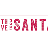"From Santa" - Stationery in Berry by Alaina Cherup - Close-Up