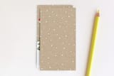 "Gingerbread  House" - Stationery in Kraft by Susan Moyal - Back