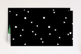 "Holiday Trees at Night" - Stationery in Midnight by Christina Novak - Back