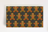 "Gingerbread Cookies" - Stationery in Gingerbread by Lisa Travis - Back