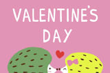 "Hedgehog lover" - Stationery in Pink by Chi Hey Lee - Close-Up