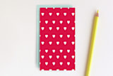 "Cutie Pie Valentine" - Stationery in Berry by Oma N. Ramkhelawan - Back