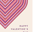 "Rainbow Heart Gift Tag" - Stationery in Plum by Amber Barkley - Close-Up