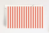 "Circus Bunting Place Card" - Stationery in Navy by Amber Barkley - Back