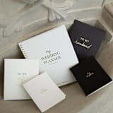 "Spouse Greeting Card- Wife" - Bridesmaid Gifts in white by Plan Chicly
