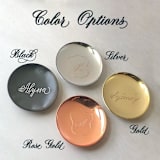 "Engraved Jewelry Dish Crest" - Bridesmaid Gifts in multicolorassorted-colors by Charlotte Noordzij