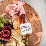 "Bridesmaid Gift Champagne Label | Ain't No Party Like a Bridal Party" - Bridesmaid Gifts in white by The Pretty Little Mess