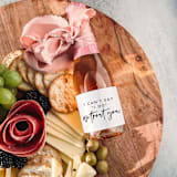 "Bridesmaid Gift Champagne Label | I Can't Say I Do Without You" - Bridesmaid Gifts in white by The Pretty Little Mess