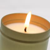 "Maid of Honor Est. 2025 Soy Candle | Gold Travel Tin" - Bridesmaid Gifts in gold by Aria Bella Candles