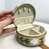 "Petal Passports Green Jewelry Travel Case" - Bridesmaid Gifts in green by Cindy Reynolds