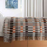 "Lambswool Throw | Orchard + Oxide" - Blankets and Throws in orange by freya walker