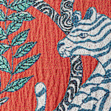 "Red Tigers Blanket" - Blankets and Throws in red by Olivia Wendel