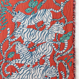 "Red Tigers Blanket" - Blankets and Throws in red by Olivia Wendel