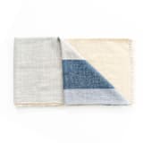 "Ceru Merino Throw" - Blankets and Throws in blue by Anjali Purohit