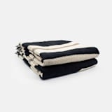 "Gia Throw Blanket" - Blankets and Throws in white by Karbon Market