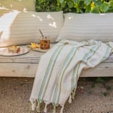 "Mona Towel" - Blankets and Throws in multicolor by HOUSE NO.23