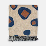 "Panther Throw" - Blankets and Throws in white by Karbon Market