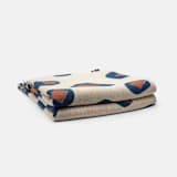 "Panther Throw" - Blankets and Throws in white by Karbon Market