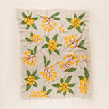 "Loquat Throw Blanket" - Blankets and Throws in yellow by Superstitchous