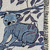 "Koalas Blanket" - Blankets and Throws in multicolorassorted-colors by Olivia Wendel