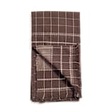 "Treacle Throw" - Blankets and Throws in brown by Anjali Purohit