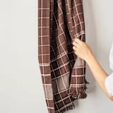 "Treacle Throw" - Blankets and Throws in brown by Anjali Purohit