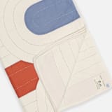 "Canopy Quilt Throw - Gumdrop" - Blankets and Throws in multicolor by Anchal