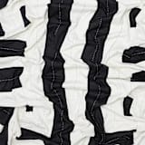 "Interlock Quilt Throw - Charcoal" - Blankets and Throws in black by Anchal